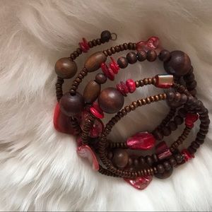 Stacked Beaded Bracelet